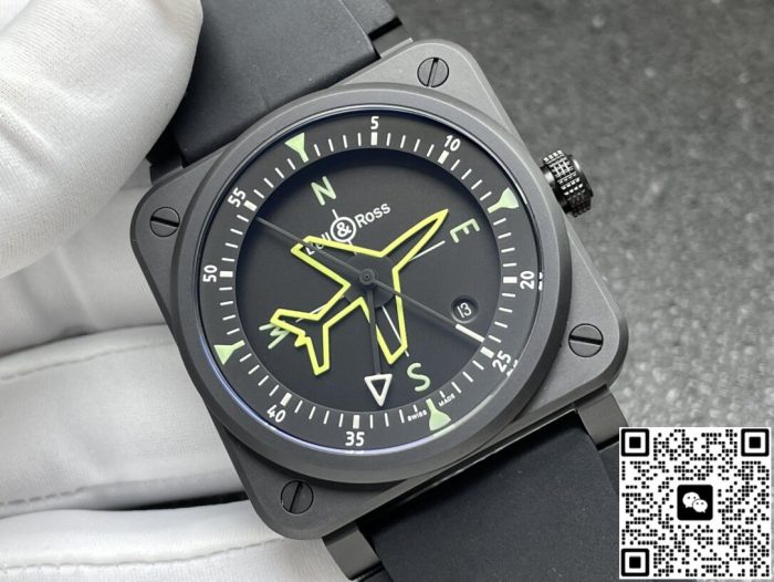 Replica Bell & Ross BR03A-CPS-CE-SRB Black Dial - Image 5