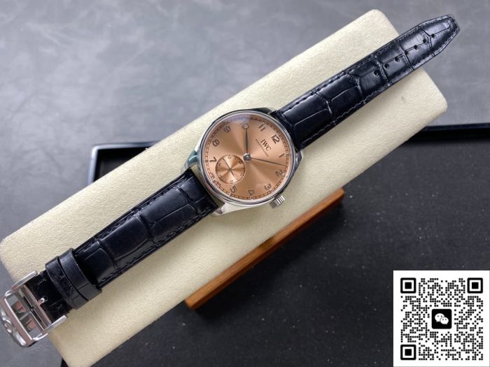 Replica IWC Portugieser IW358313 GR Factory Alligator Leather Strap - Image 5