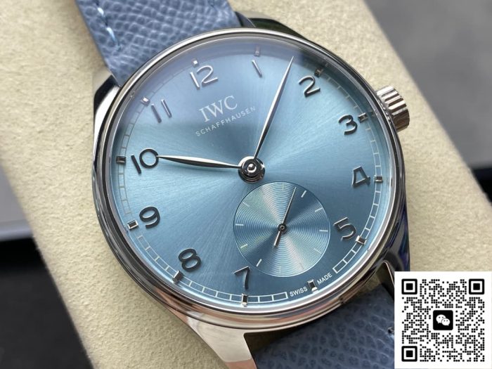 Replica IWC Portugieser IW358402 GR factory blue dial - Image 3
