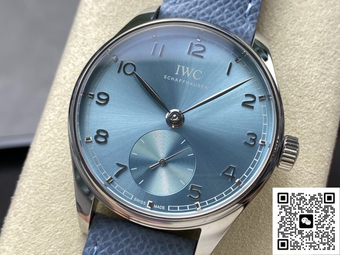 Replica IWC Portugieser IW358402 GR factory blue dial - Image 4