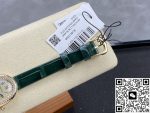 Replica Cartier bathtub WJBA0038 DR factory shiny green strap - Image 8