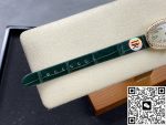 Replica Cartier bathtub WJBA0038 DR factory shiny green strap - Image 9