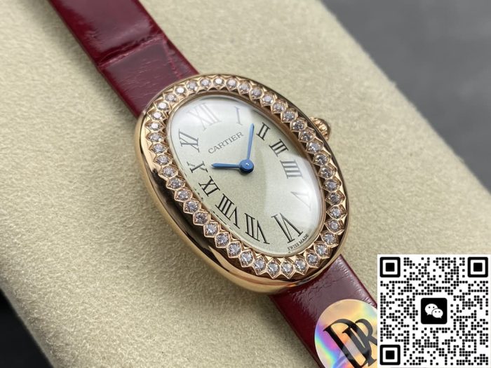 Replica Cartier bathtub WJBA0031 DR factory shiny red strap - Image 3