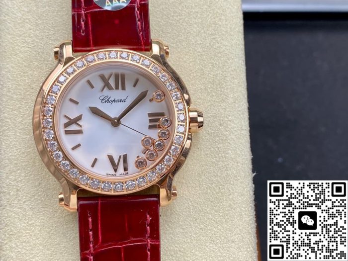 Replica Chopard HAPPY DIAMONDS 277473-5009 YF Factory Silvery white dial - Image 2