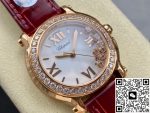 Replica Chopard HAPPY DIAMONDS 277473-5009 YF Factory Silvery white dial - Image 3