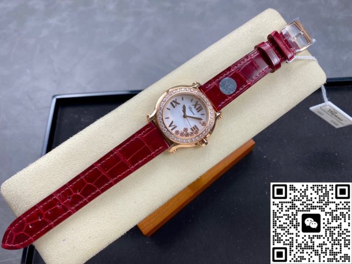 Replica Chopard HAPPY DIAMONDS 277473-5009 YF Factory Silvery white dial - Image 5