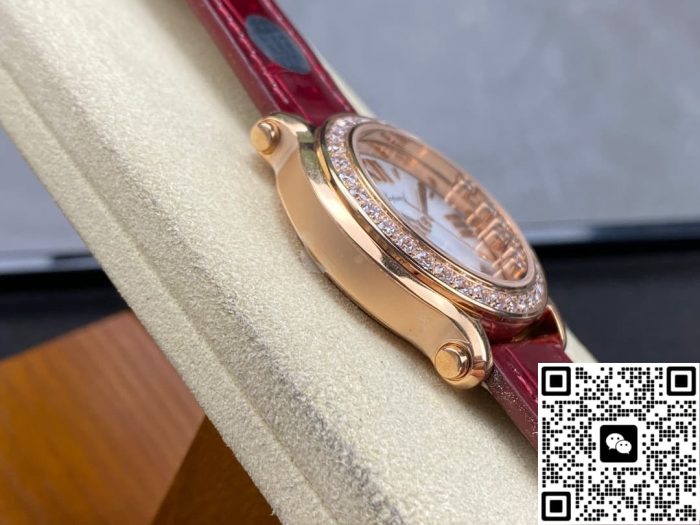 Replica Chopard HAPPY DIAMONDS 277473-5009 YF Factory Silvery white dial - Image 6