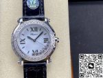 Replica Chopard HAPPY DIAMONDS 278475-3037 YF Factory stainless steel diamond case - Image 2