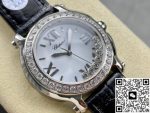 Replica Chopard HAPPY DIAMONDS 278475-3037 YF Factory stainless steel diamond case - Image 14