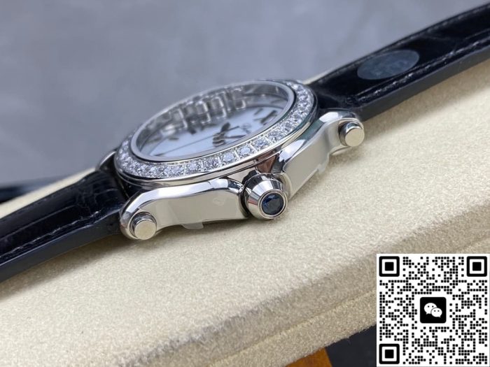 Replica Chopard HAPPY DIAMONDS 278475-3037 YF Factory stainless steel diamond case - Image 7