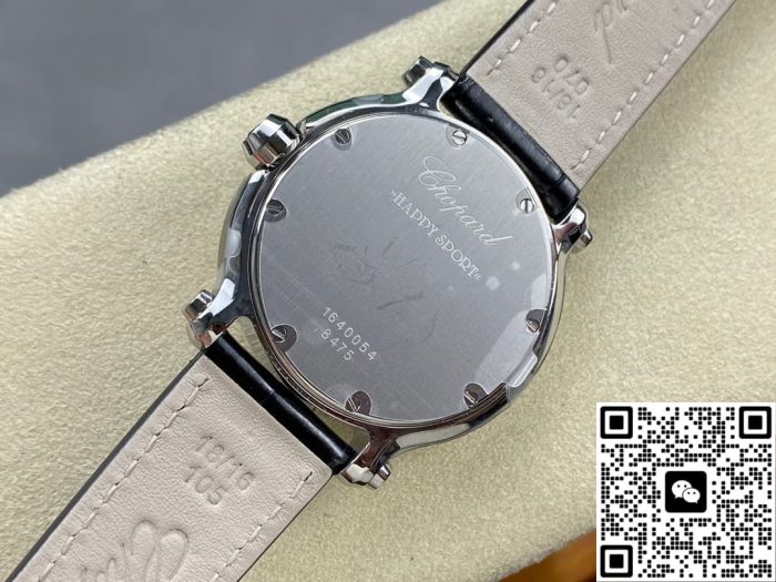 Replica Chopard HAPPY DIAMONDS 278475-3037 YF Factory stainless steel diamond case - Image 8