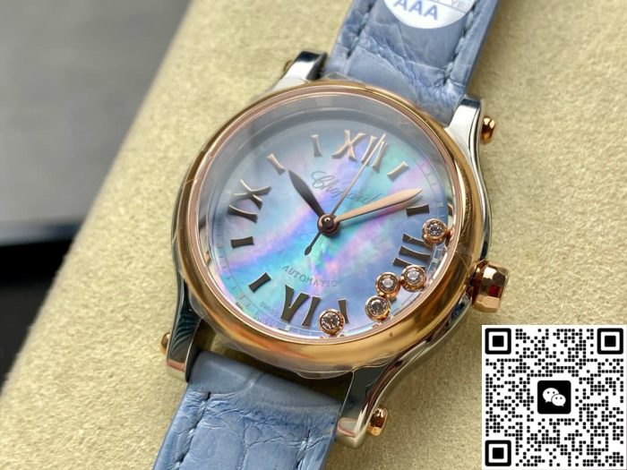 Replica Chopard HAPPY SPORT 278608-6013 YF Factory Stainless Steel Case - Image 4