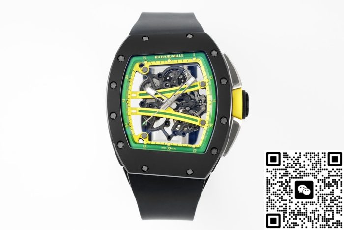 Replica Richard Mille RM61-01 YOHAN BLAKE TZP black ceramic case - Image 2