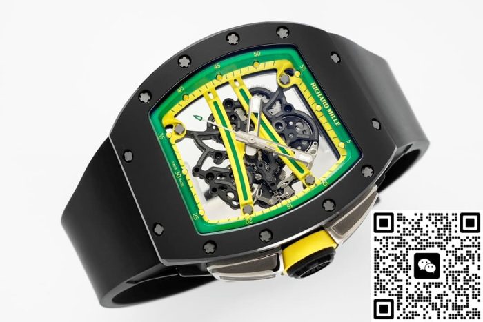 Replica Richard Mille RM61-01 YOHAN BLAKE TZP black ceramic case - Image 5