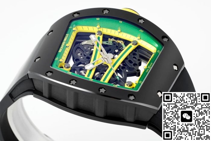 Replica Richard Mille RM61-01 YOHAN BLAKE TZP black ceramic case - Image 6