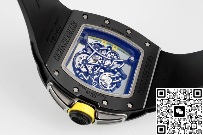Replica Richard Mille RM61-01 YOHAN BLAKE TZP black ceramic case - Image 10