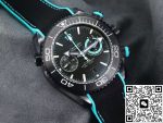 Replica Omega Seamaster 215.92.46.51.01.003 M+ Factory Black Ceramic Case - Image 5