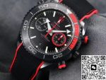 Replica Omega Seamaster 215.92.46.51.01.002 M+ Factory Rubber Strap - Image 16