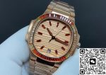 Replica Patek Philippe Nautilus 7118-1300R-001 GR factory rose gold dial - Image 4