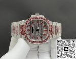 Replica Patek Philippe Nautilus 7118-1452G-001 GR factory full diamond dial - Image 10