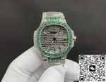 Replica Patek Philippe Nautilus 7118-1453G-001 GR factory sapphire crystal watch mirror - Image 9