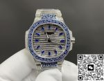 Replica Patek Philippe Nautilus 7118-1451G-001 GR factory Silver Strap - Image 2