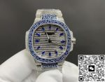 Replica Patek Philippe Nautilus 7118-1451G-001 GR factory Silver Strap - Image 9