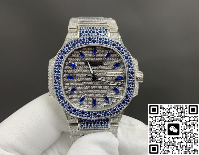 Replica Patek Philippe Nautilus 7118-1451G-001 GR factory Silver Strap - Image 2