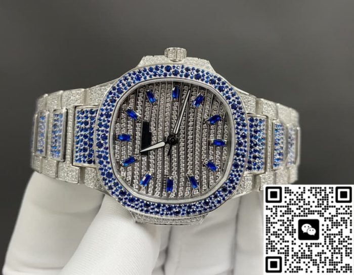 Replica Patek Philippe Nautilus 7118-1451G-001 GR factory Silver Strap - Image 3