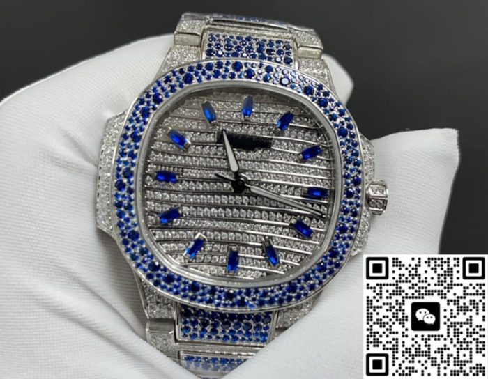 Replica Patek Philippe Nautilus 7118-1451G-001 GR factory Silver Strap - Image 4
