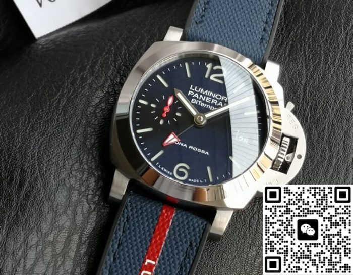 Replica Panerai Lumino PAM01404 VS Factory Frosted 316L Stainless Steel Case - Image 3
