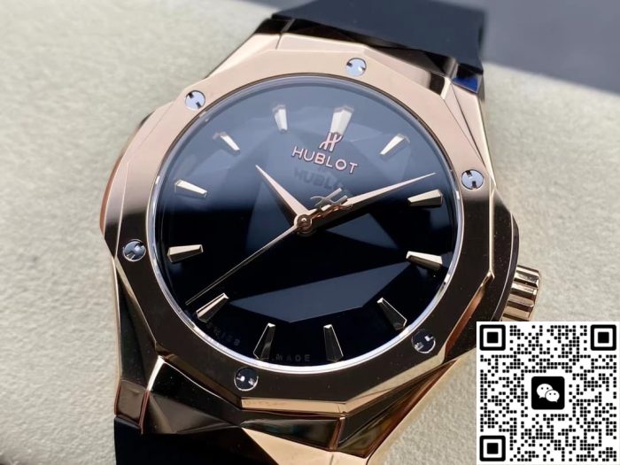 Replica Hublot Classic Fusion 550.OS.1800.RX.ORL19 HB Factory Polished and faceted dial - Image 4