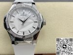 Replica Hublot Classic Fusion 550.NS.2200.RW.1804.ORL20 HB Factory Rubber Strap - Image 2