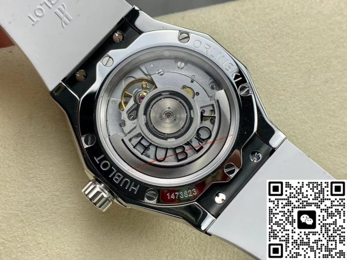 Replica Hublot Classic Fusion 550.NS.2200.RW.1804.ORL20 HB Factory Rubber Strap - Image 8