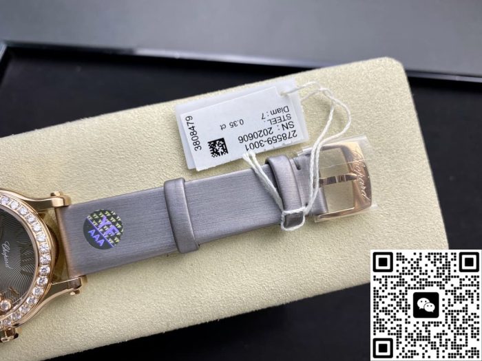 Replica Chopard HAPPY SPORT 274808-5014 YF Factory Flannel strap - Image 8