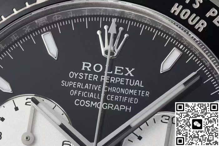 Replica Rolex Cosmograph Daytona M126529LN-0001 clean factory black panda dial - Image 7