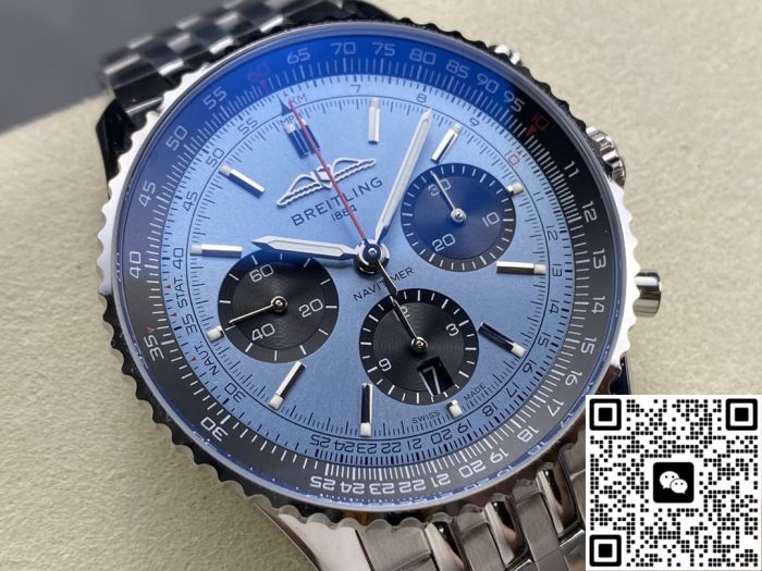 Replica Breitling Navitimer 1 AB0138241C1A1 BLS factory Stainless steel strap - Image 2