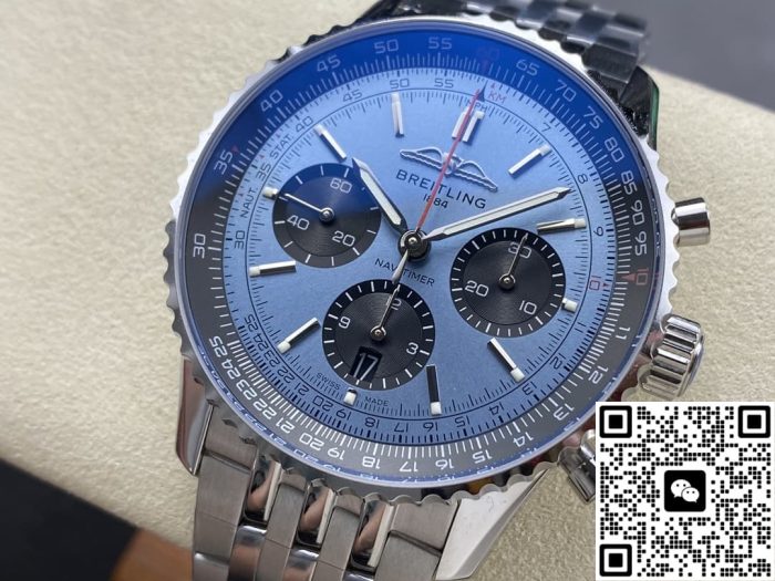 Replica Breitling Navitimer 1 AB0138241C1A1 BLS factory Stainless steel strap - Image 5