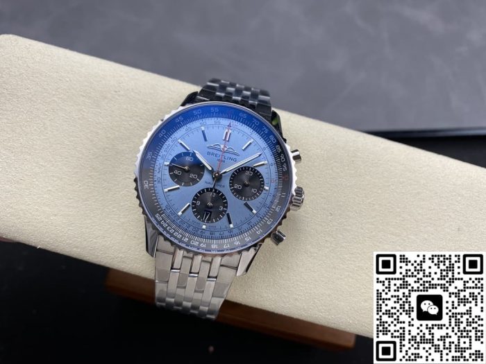 Replica Breitling Navitimer 1 AB0138241C1A1 BLS factory Stainless steel strap - Image 4