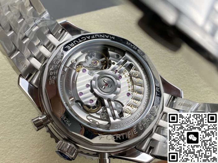 Replica Breitling Navitimer 1 AB0138241C1A1 BLS factory Stainless steel strap - Image 6