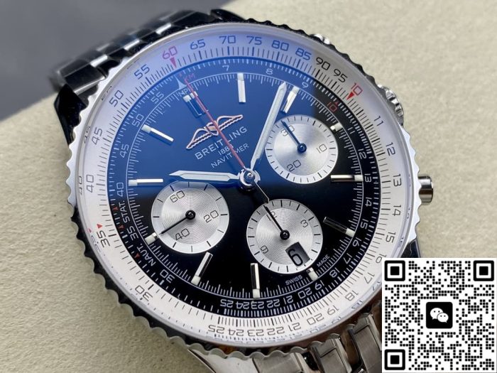Replica Breitling Navitimer 1 AB0139211B1A1 BLS factory Black Panda Dial - Image 4