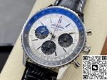 Replica Breitling Navitimer 1 AB0138241G1P1 BLS factory Silver dial - Image 3