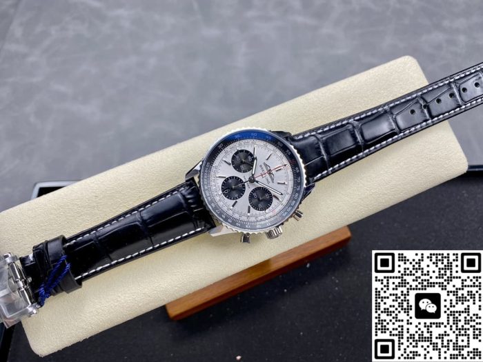 Replica Breitling Navitimer 1 AB0138241G1P1 BLS factory Silver dial - Image 7