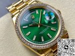 Replica Rolex Day-Date M128398TBR-0035 8+ Factory Green Dial - Image 4