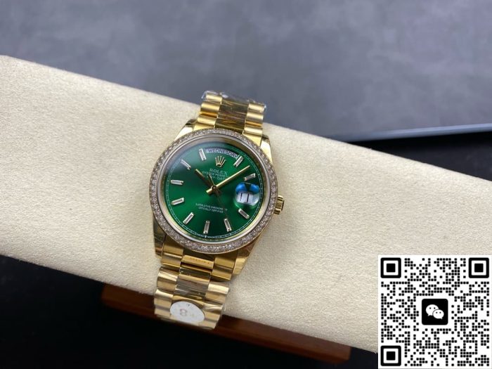 Replica Rolex Day-Date M128398TBR-0035 8+ Factory Green Dial - Image 7