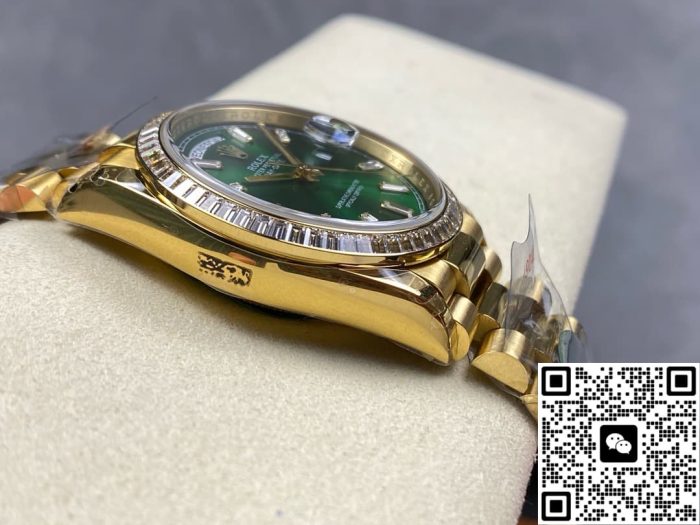 Replica Rolex Day-Date M128398TBR-0035 8+ Factory Green Dial - Image 5