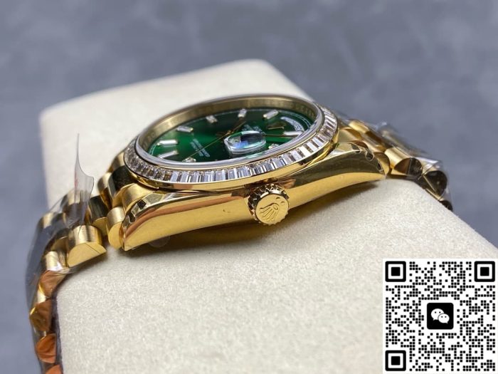 Replica Rolex Day-Date M128398TBR-0035 8+ Factory Green Dial - Image 6