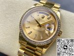 Replica Rolex Day-Date m128398tbr-0037 8+ Factory Champagne dial - Image 4