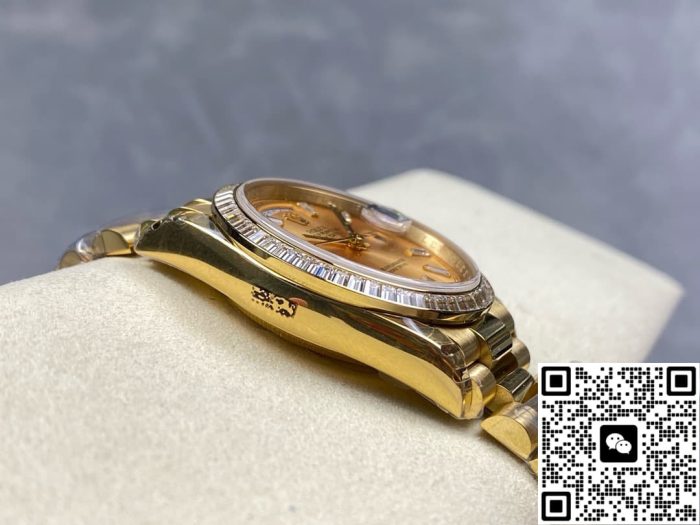 Replica Rolex Day-Date m128398tbr-0037 8+ Factory Champagne dial - Image 6