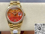 Replica Rolex Day-Date M128398TBR-0018 8+ Factory Carnelian dial - Image 2